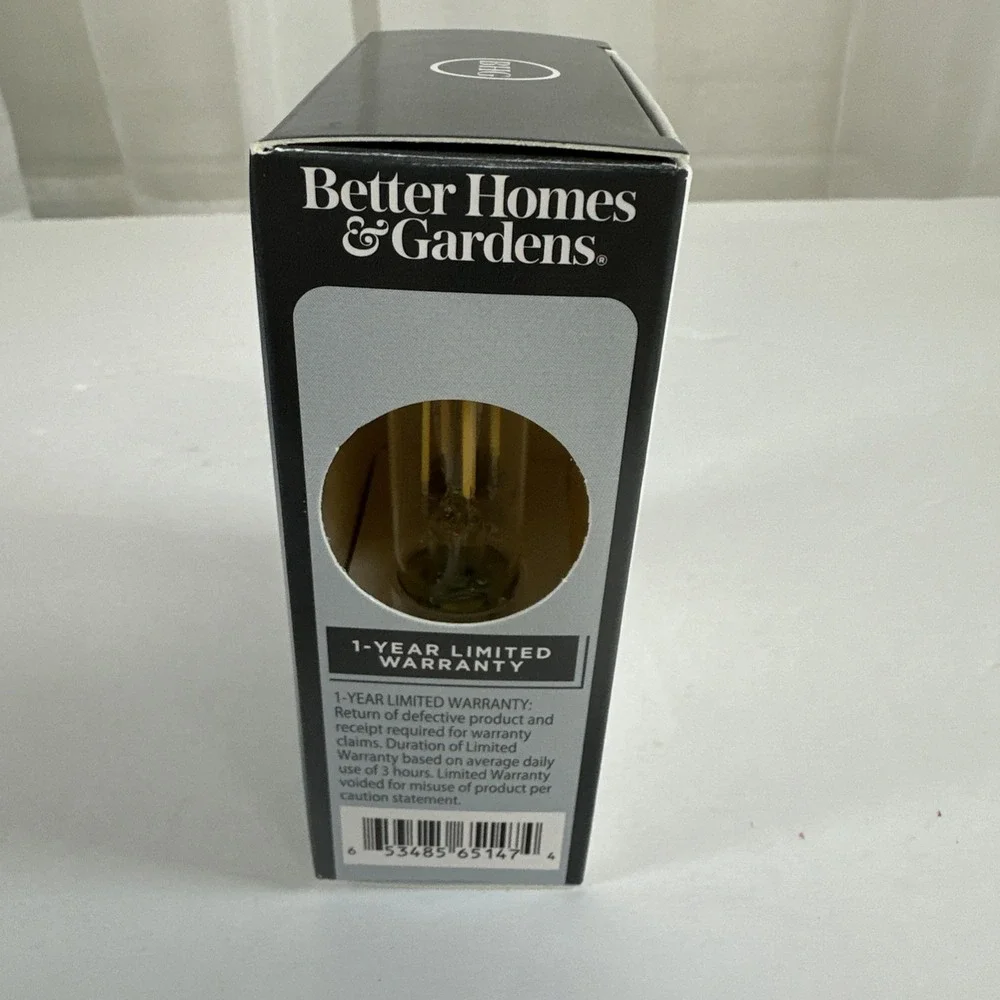 Better Homes & Gardens T6 LED Light Bulbs , 4 Watts (40W Equivalent) 2pk New‎